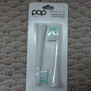 Pop Sonic set of 2 replacement brush heads
